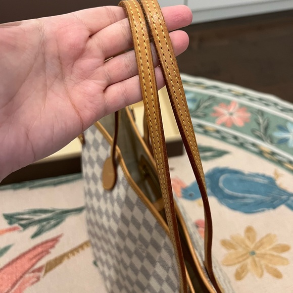 Louis Vuitton Damier Azur Neverfull MM (2012) - Picture 12 of 16